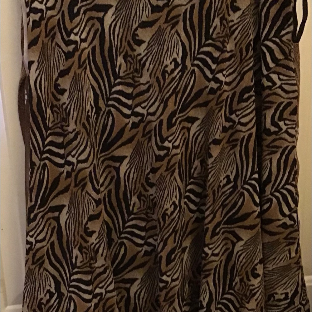 Zebra Print Dress